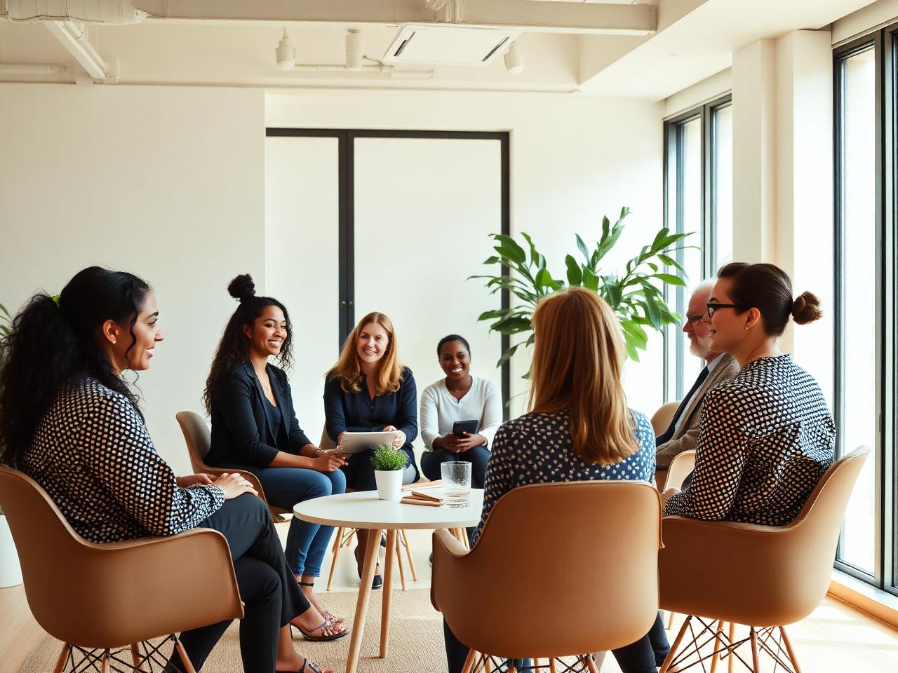 Corporate wellness session